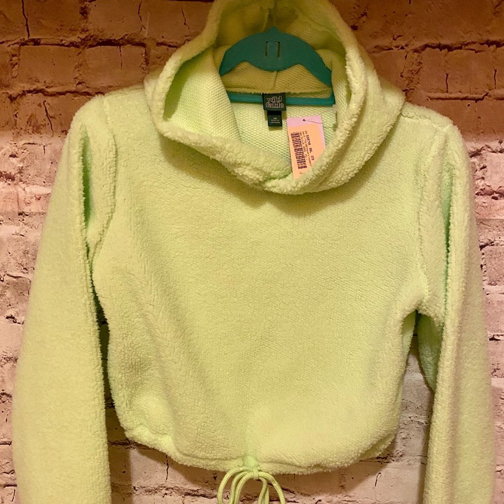 WILD FABLE SHERPA COZY FOR WOMEN LONG SLEEVE XS